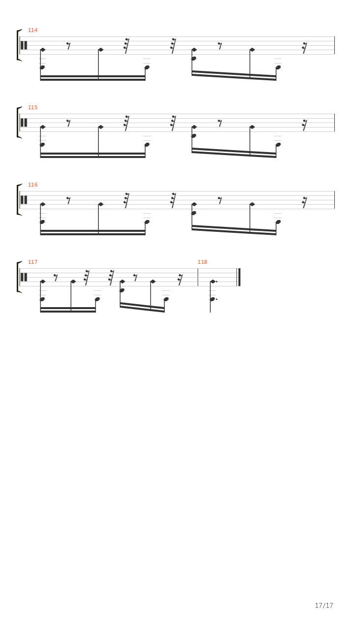 Xeroxed吉他谱