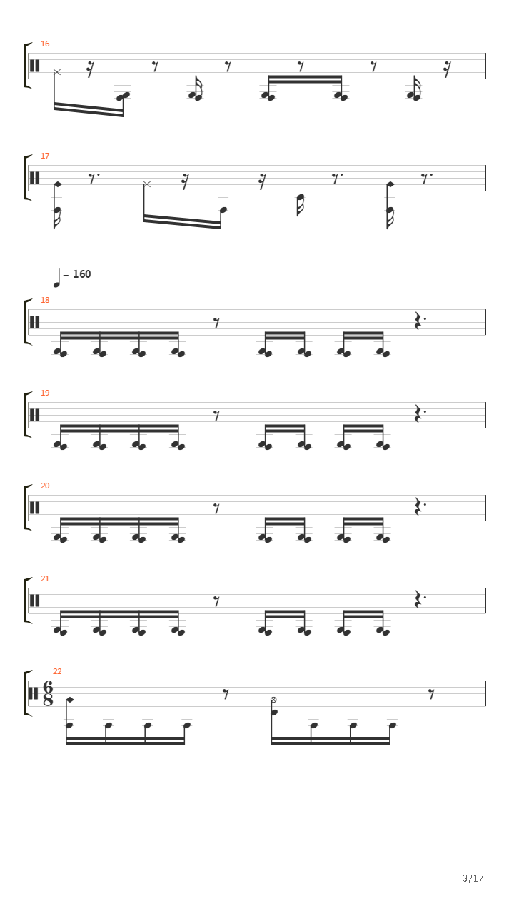 Xeroxed吉他谱