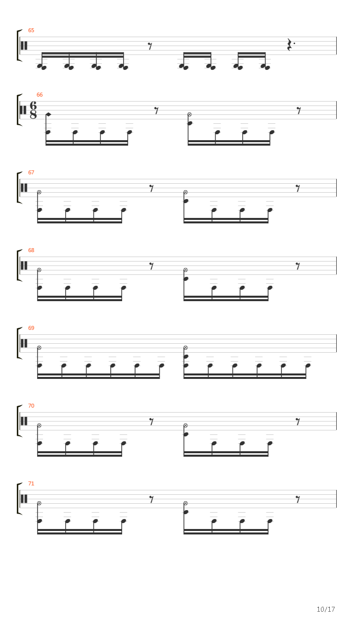 Xeroxed吉他谱