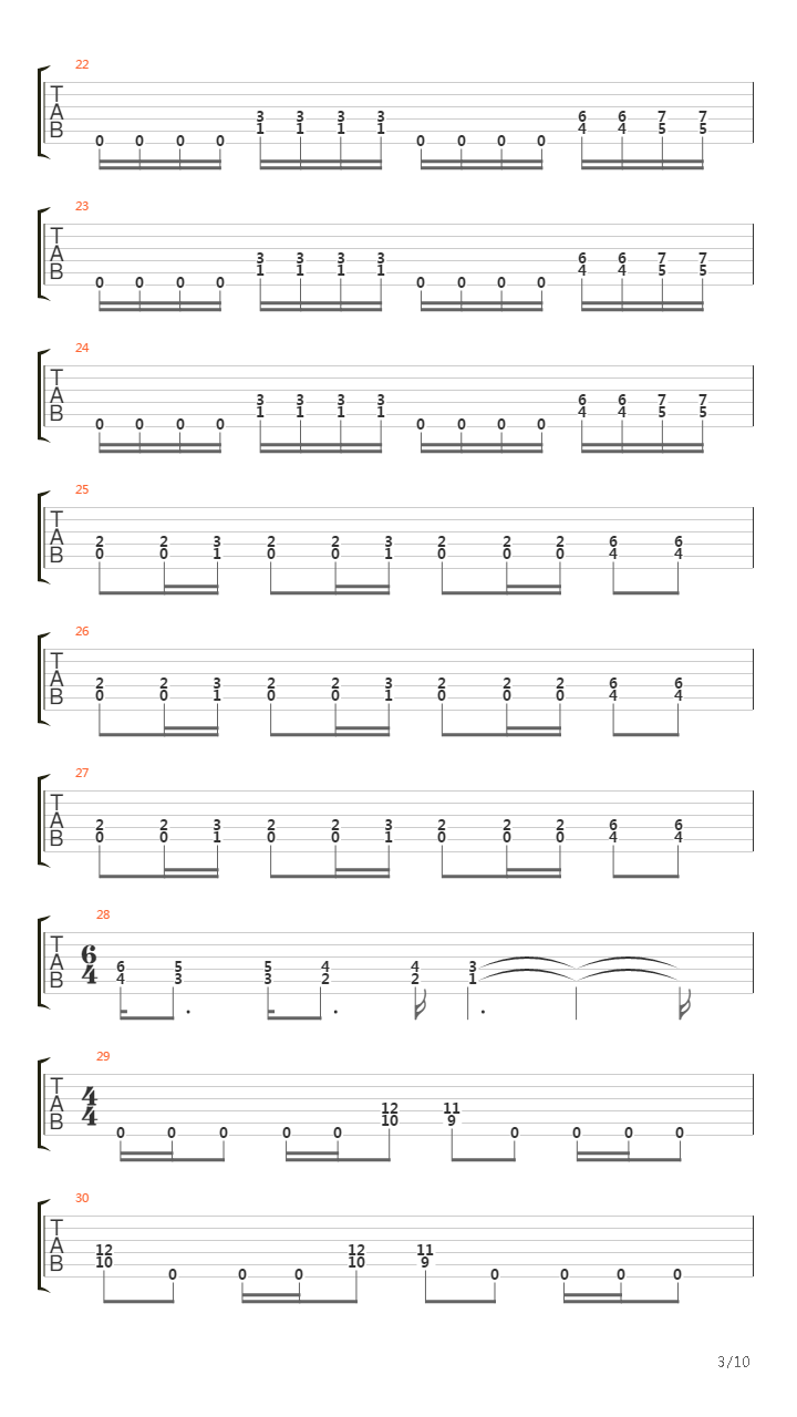 Chariots Of Fire吉他谱