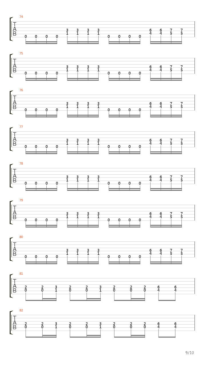 Chariots Of Fire吉他谱