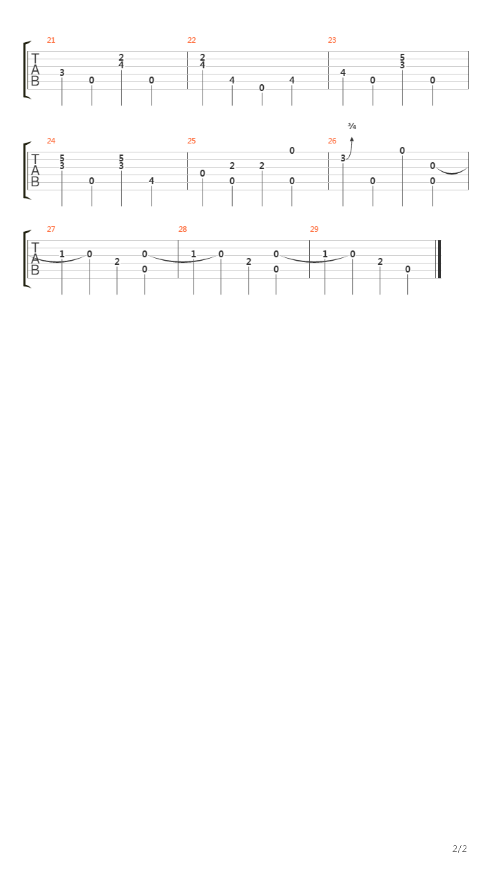 Strolling Down The Highway吉他谱