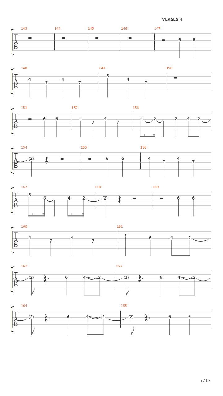 End Of The Beginning吉他谱