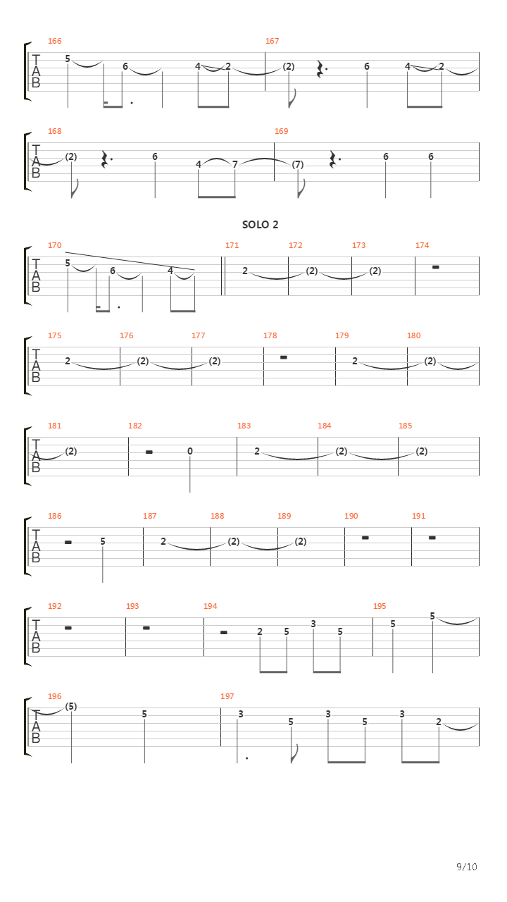 End Of The Beginning吉他谱