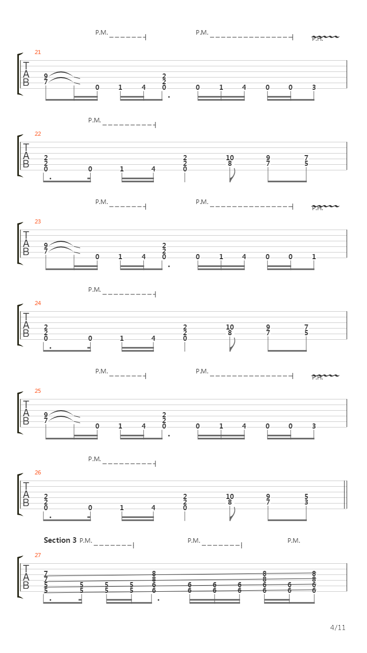 All Swept Away吉他谱