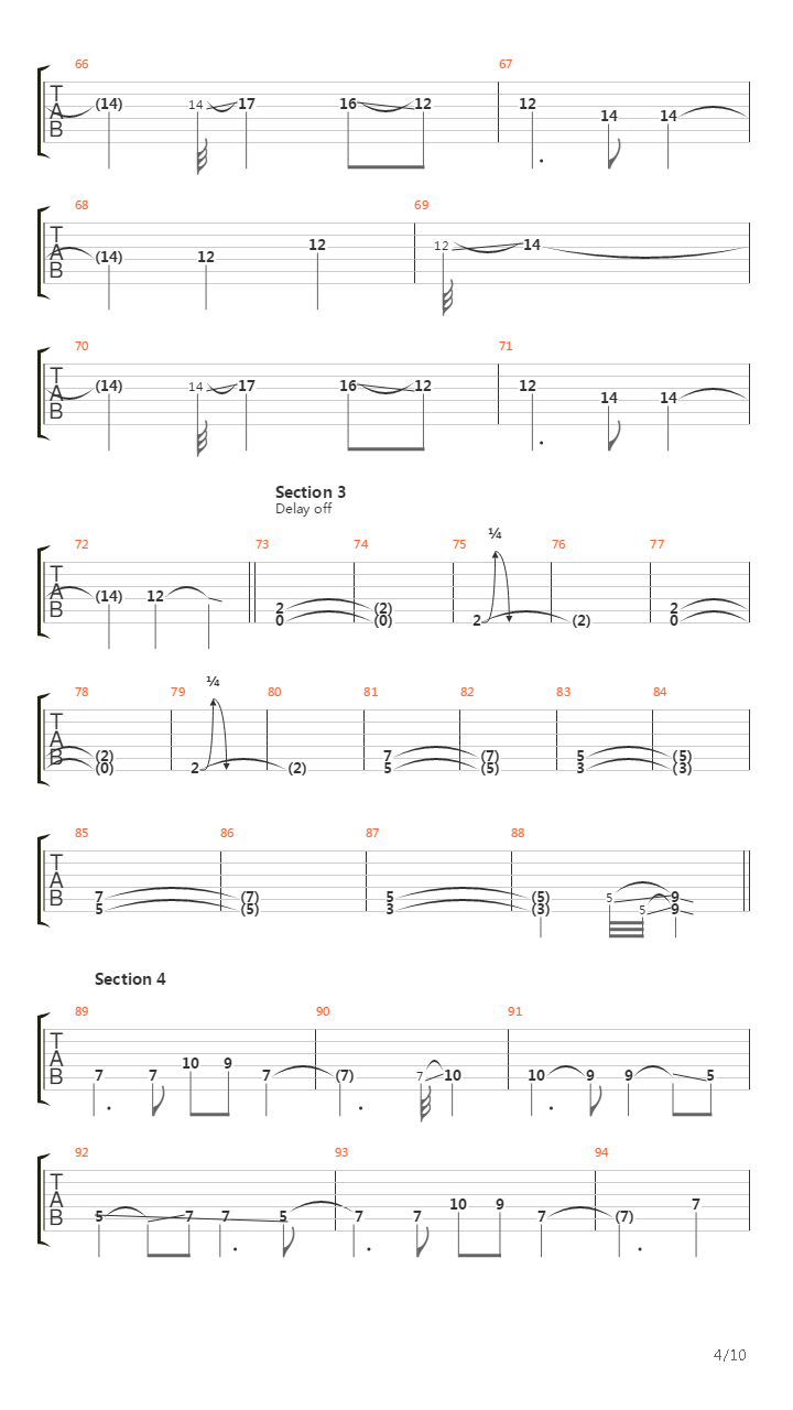 Echoes From A Hollow Soul吉他谱