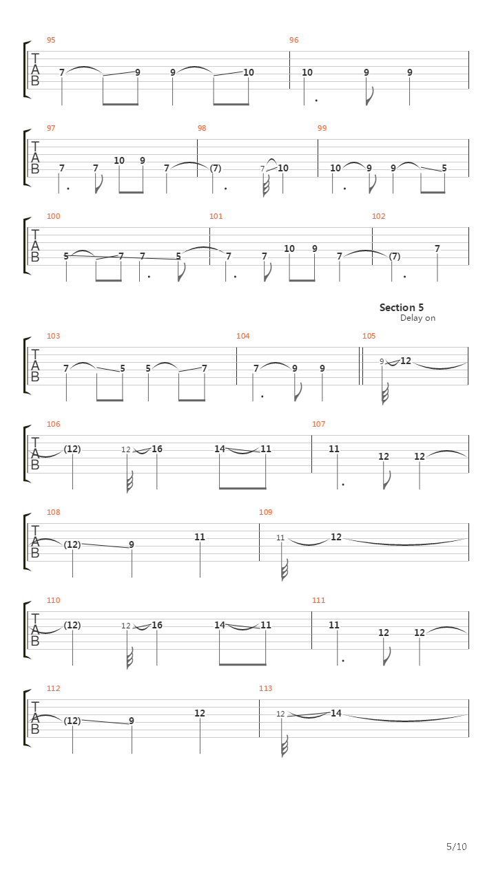 Echoes From A Hollow Soul吉他谱