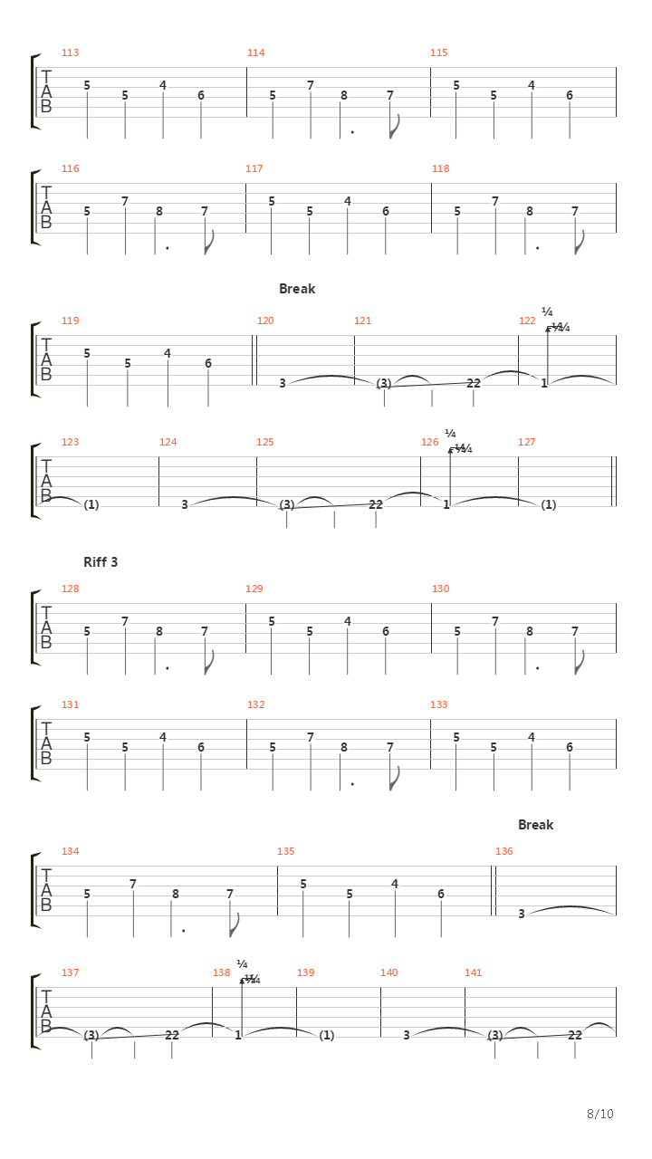 Sear Me吉他谱