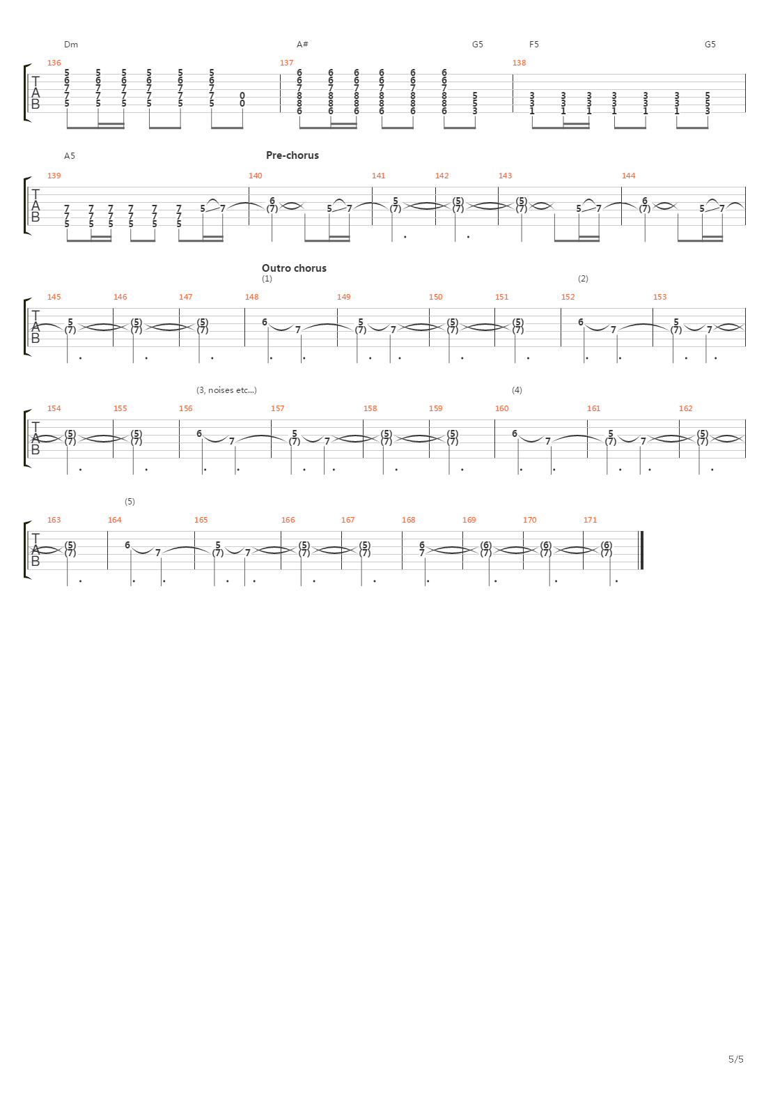 Firecracker吉他谱