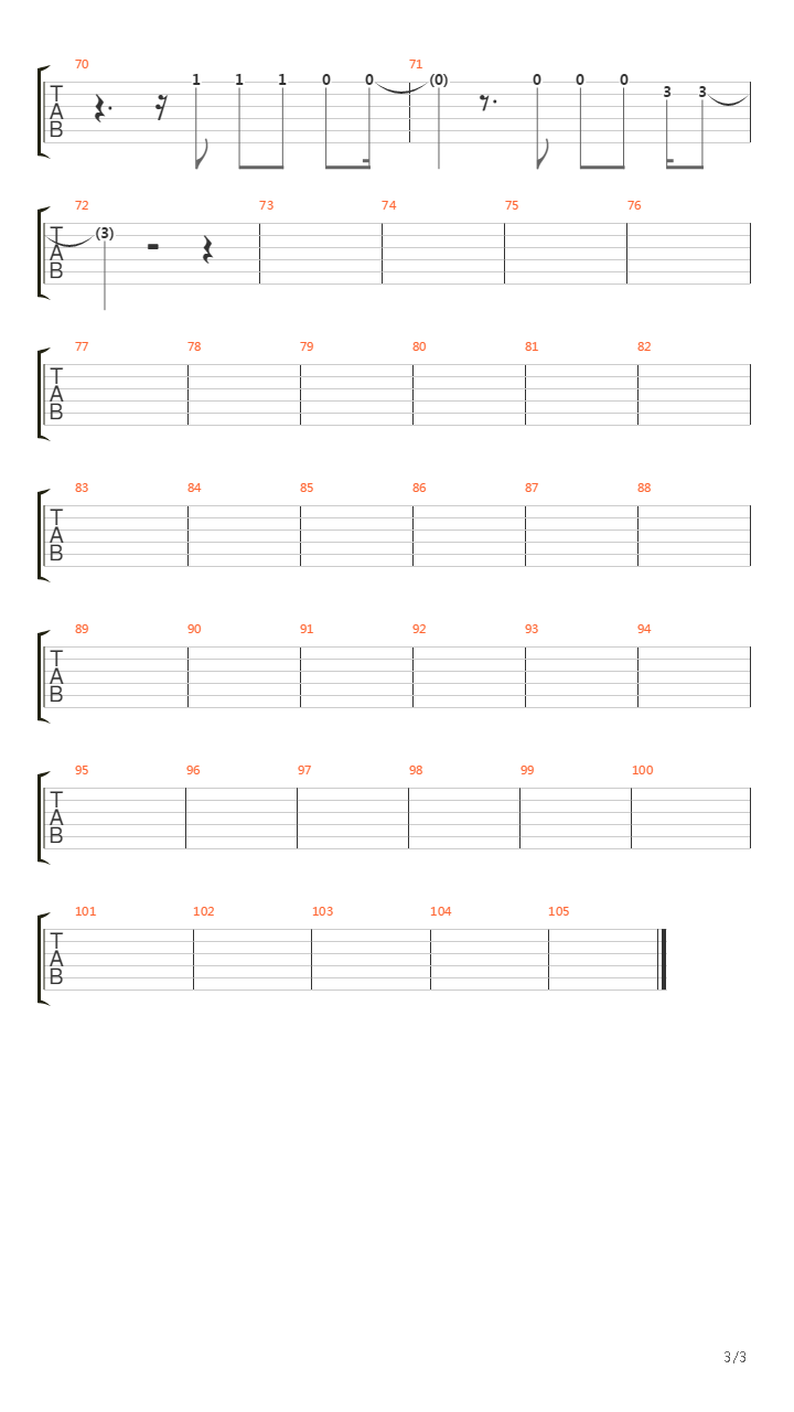 Torn吉他谱