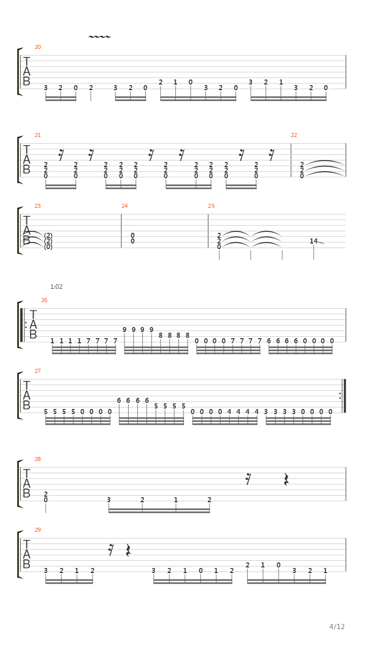 Ambivalent吉他谱