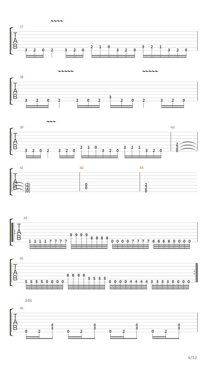 Ambivalent吉他谱