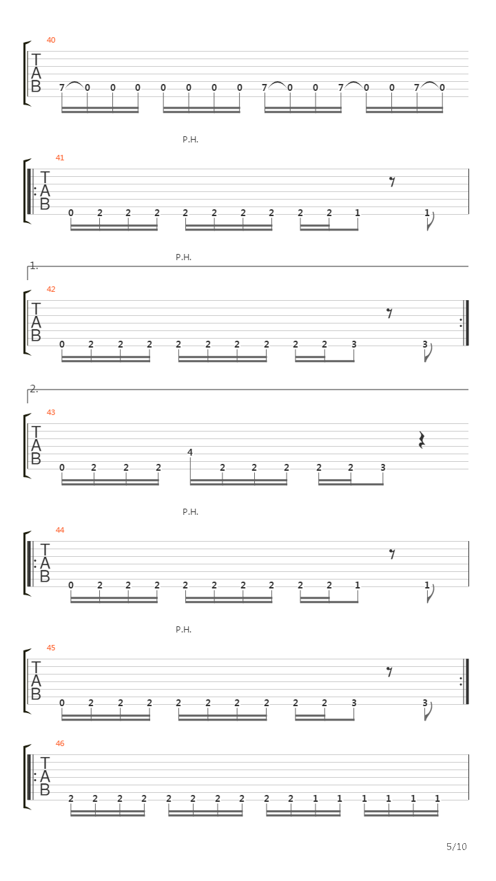 Engines Of Hate吉他谱