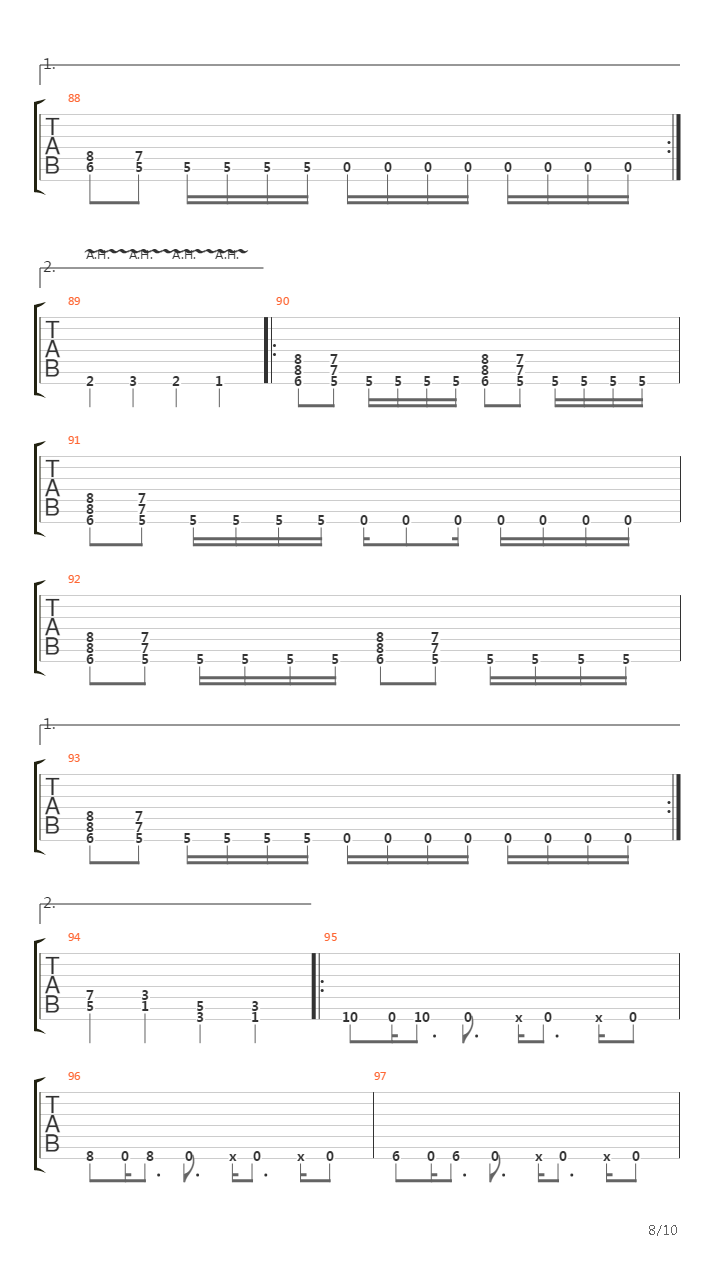 Engines Of Hate吉他谱