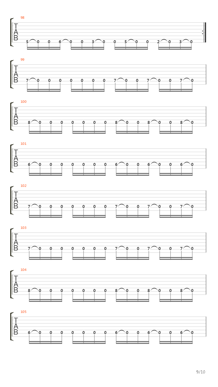 Engines Of Hate吉他谱