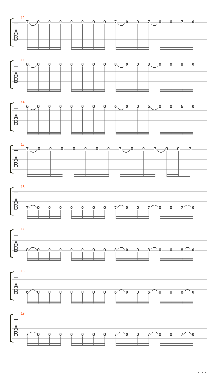 Engines Of Hate吉他谱