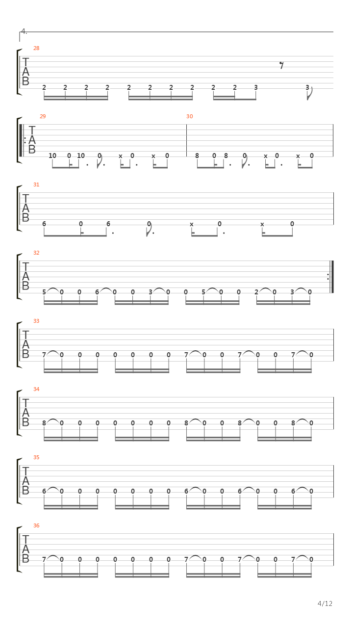 Engines Of Hate吉他谱