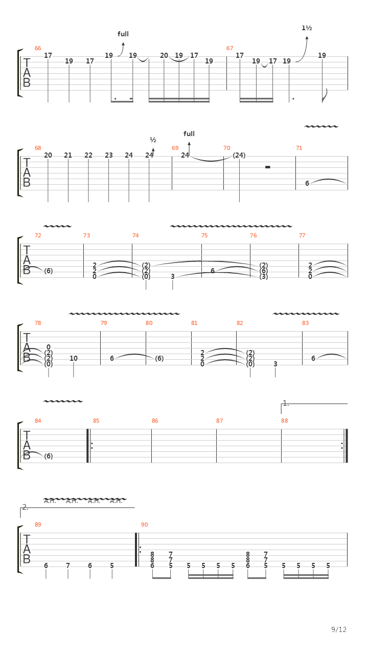 Engines Of Hate吉他谱