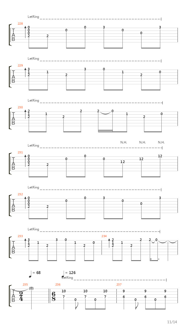 The Learning吉他谱