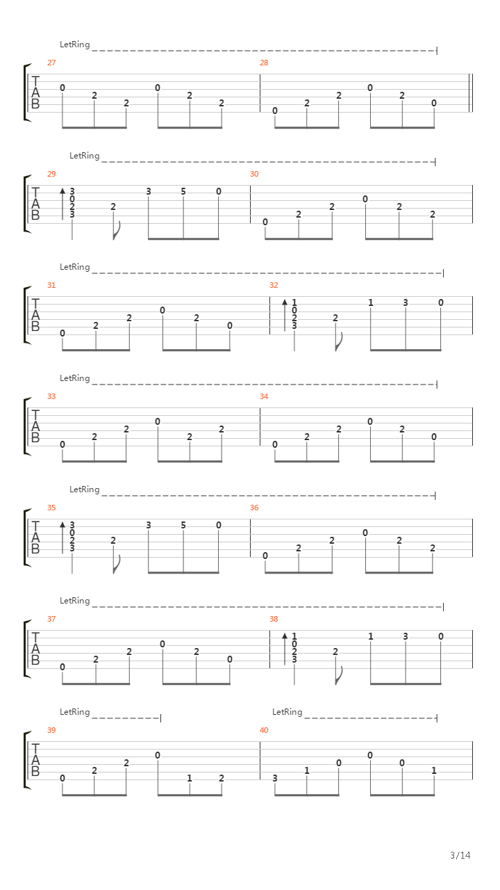 The Learning吉他谱