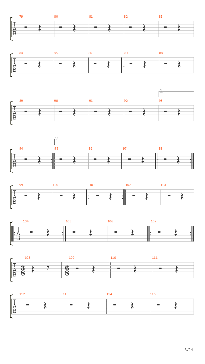 The Learning吉他谱