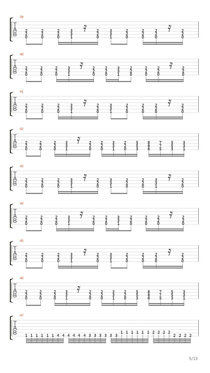 The Sound Of Silence吉他谱