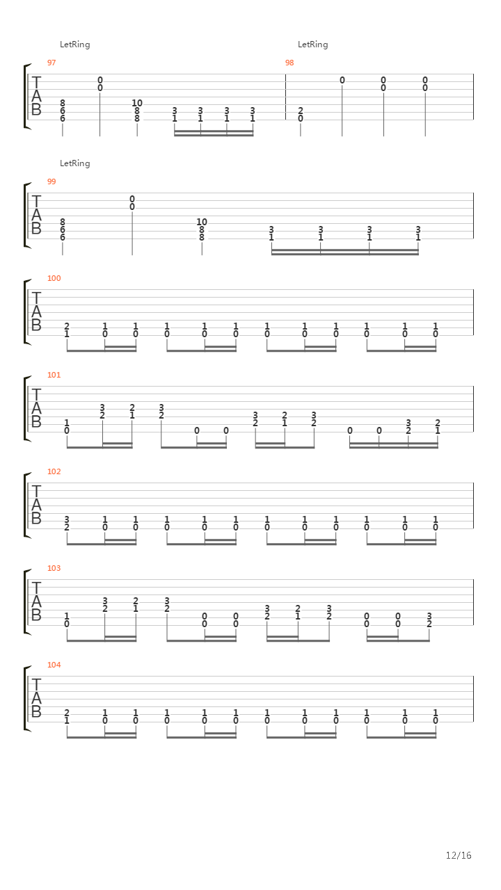 The Sound Of Silence吉他谱