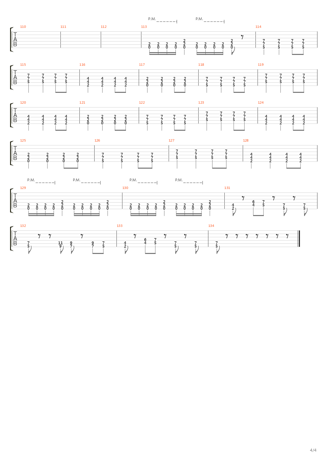 All Downhill From Here吉他谱