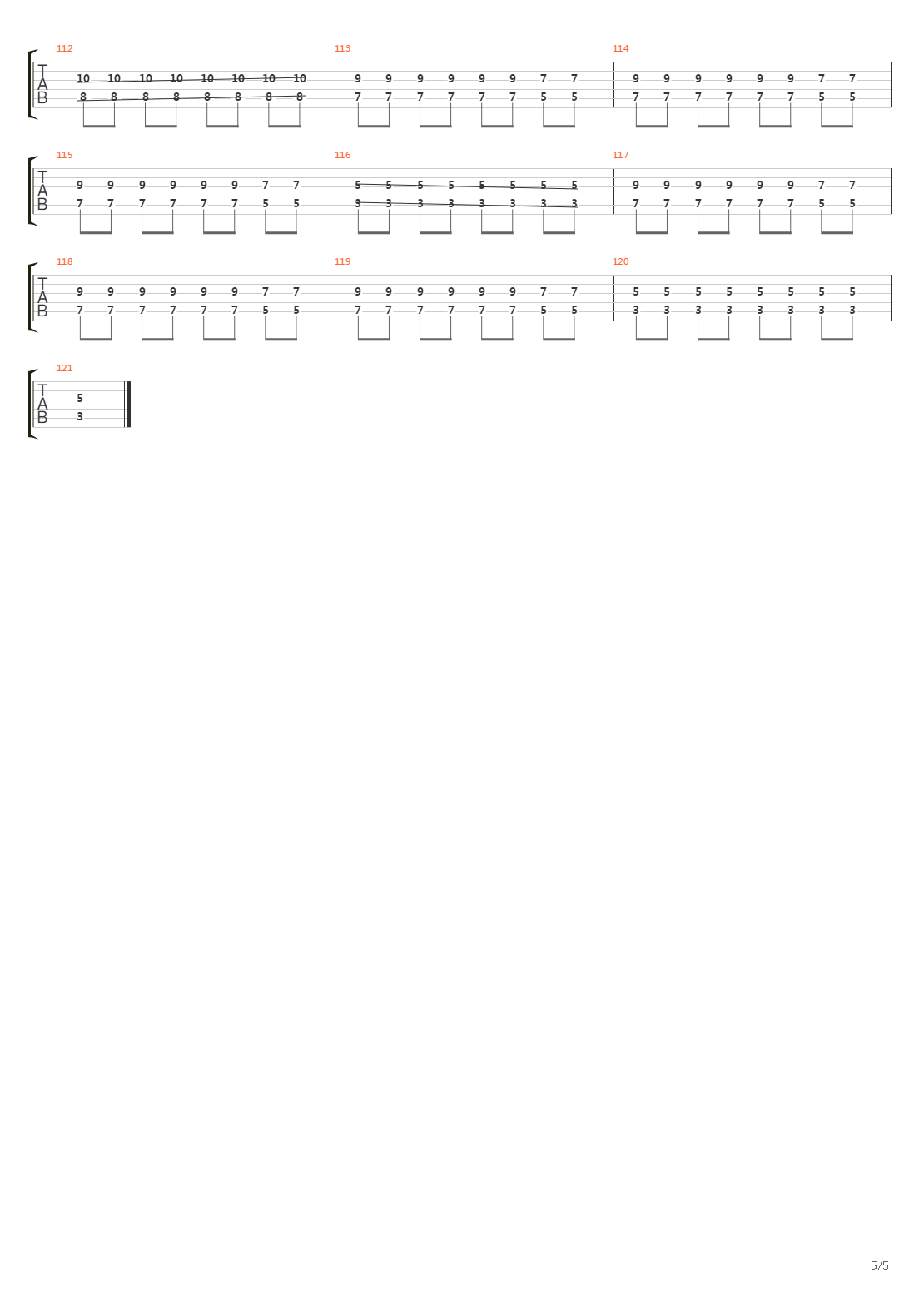 Anthem For The Unwanted吉他谱