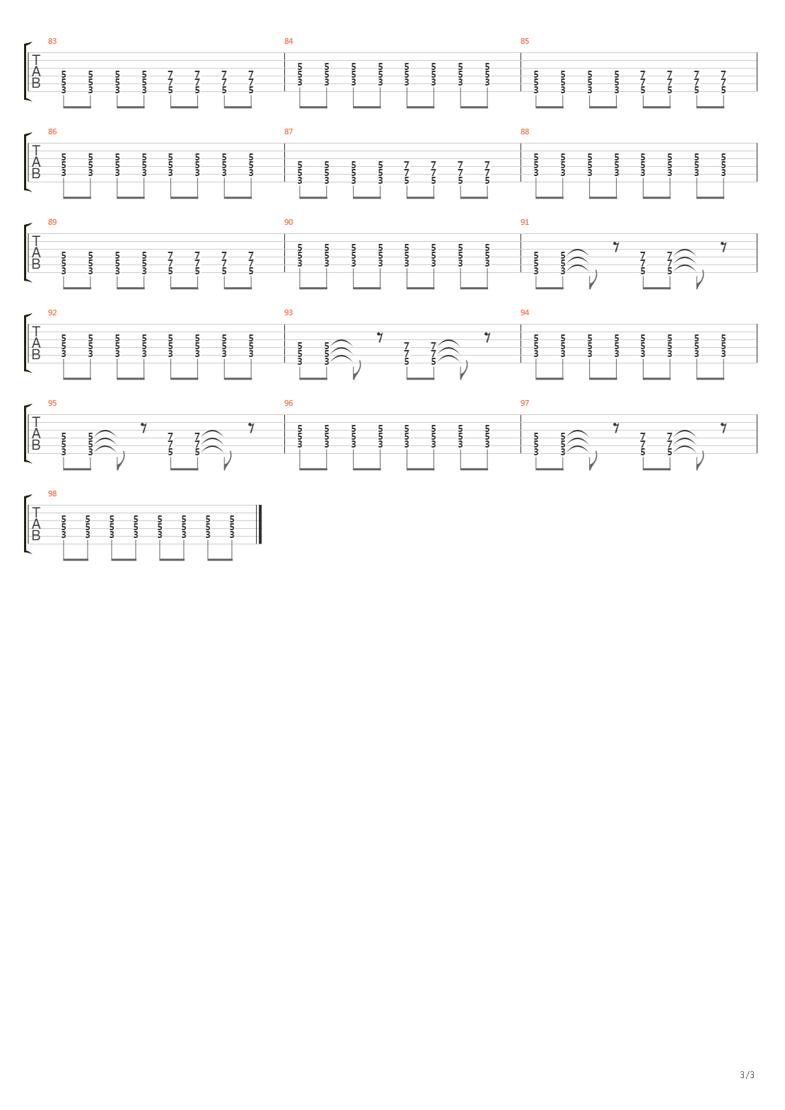 sincerely吉他谱弹唱图片