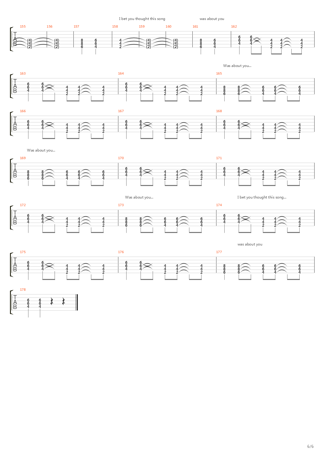 Sucker吉他谱