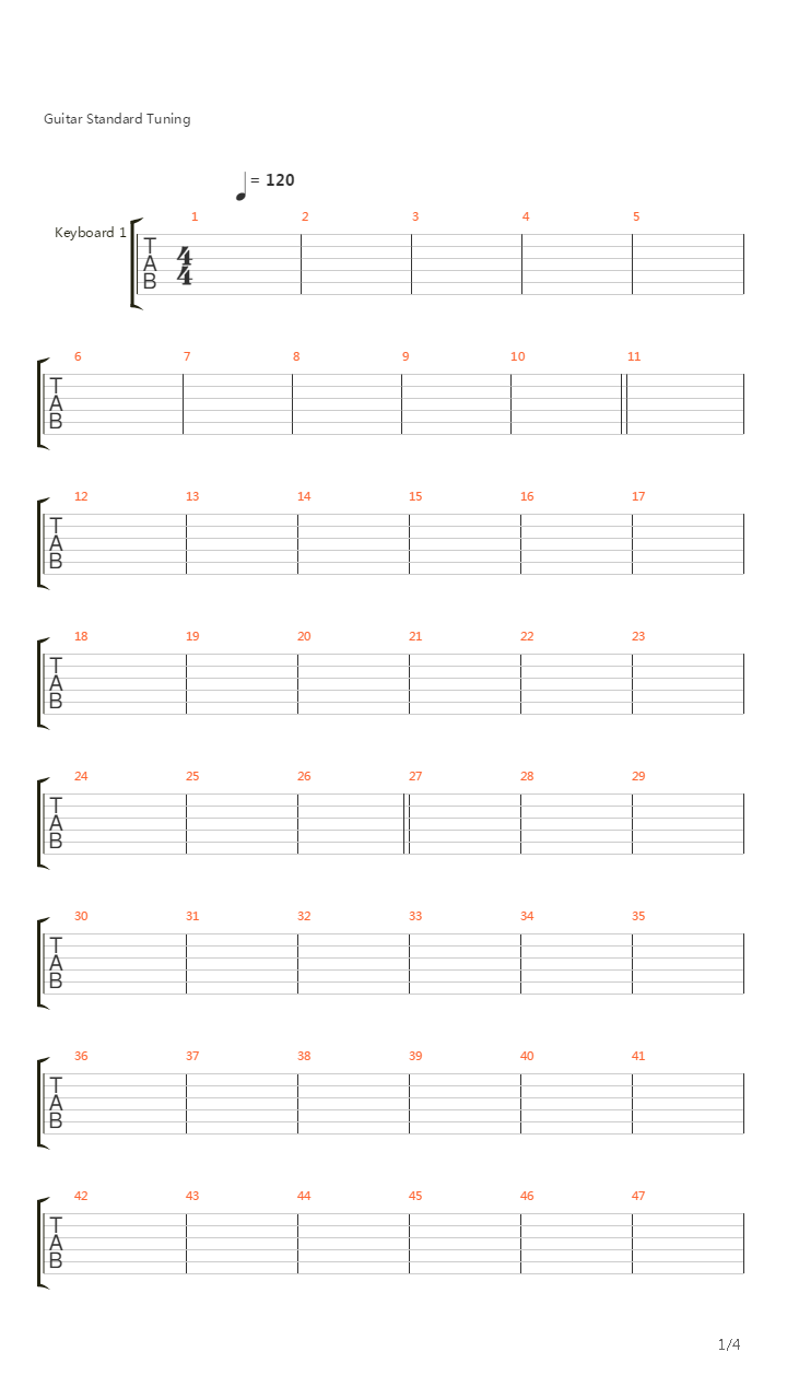 Vanishing Point吉他谱