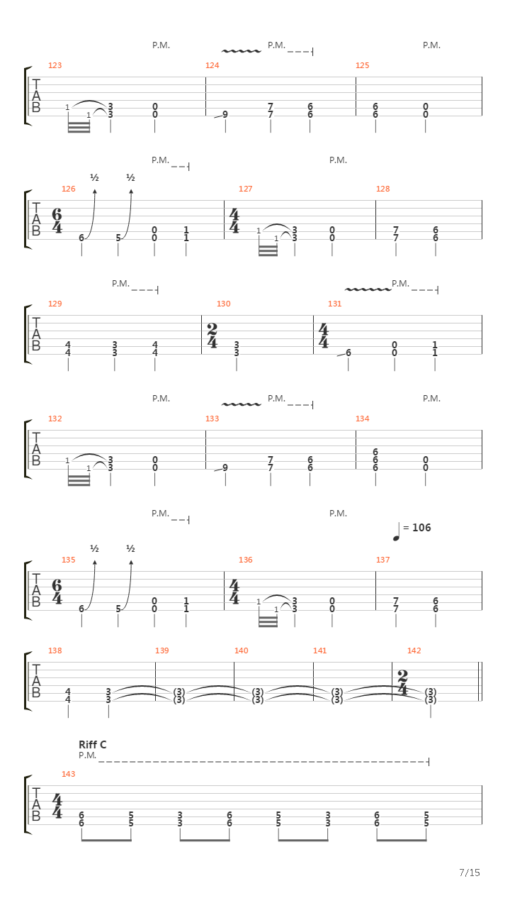 4th Arra Of Dagon吉他谱