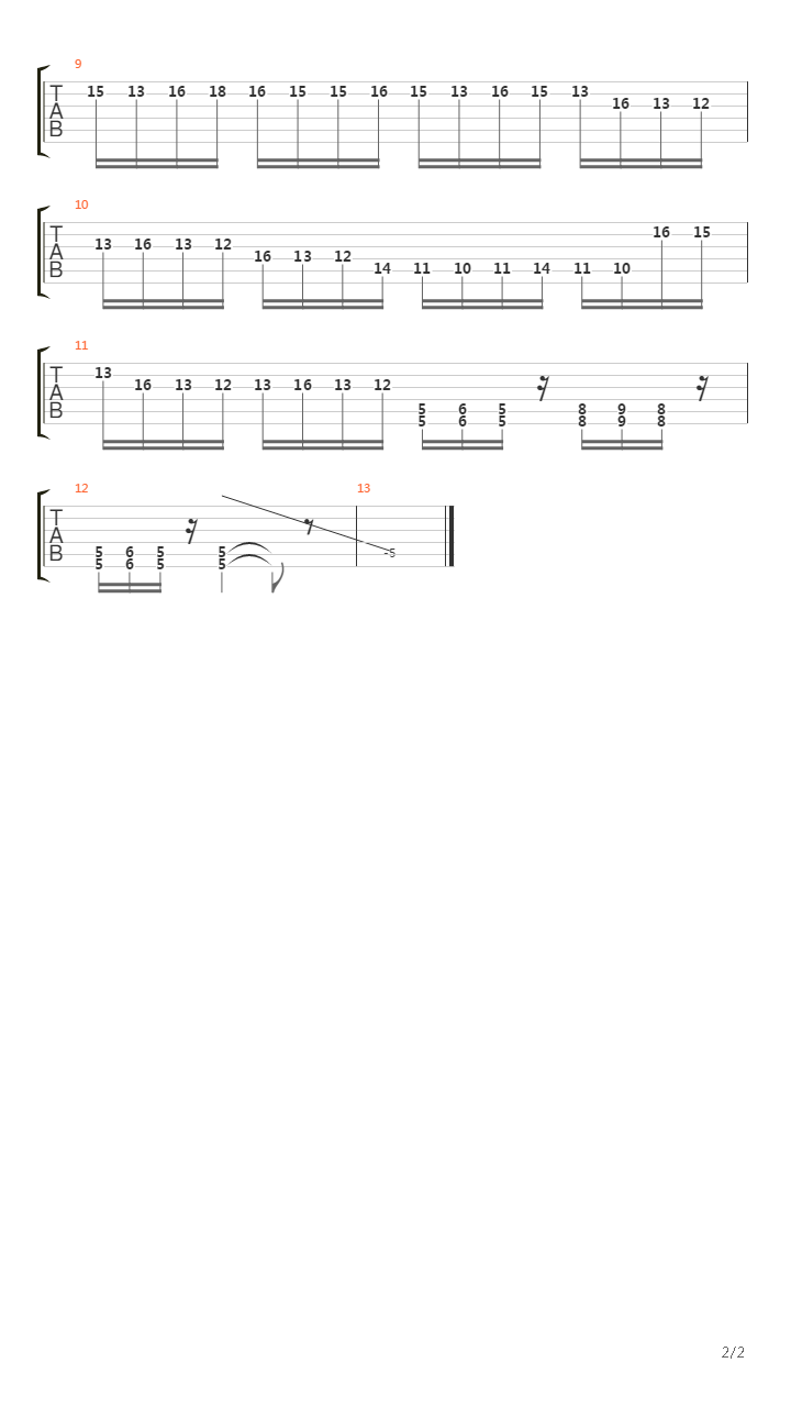 Papyrus Containing The Spell To Preserve Its Possessor Against Attacks From He W吉他谱