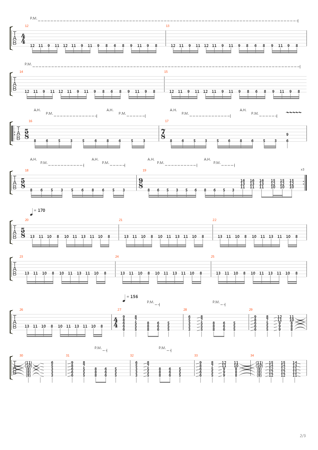 Papyrus Containing The Spell To Preserve Its Possessor Against Attacks From He W吉他谱