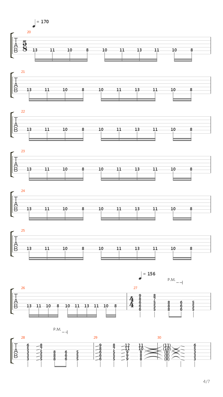 Papyrus Containing The Spell To Preserve Its Possessor Against Attacks From He W吉他谱