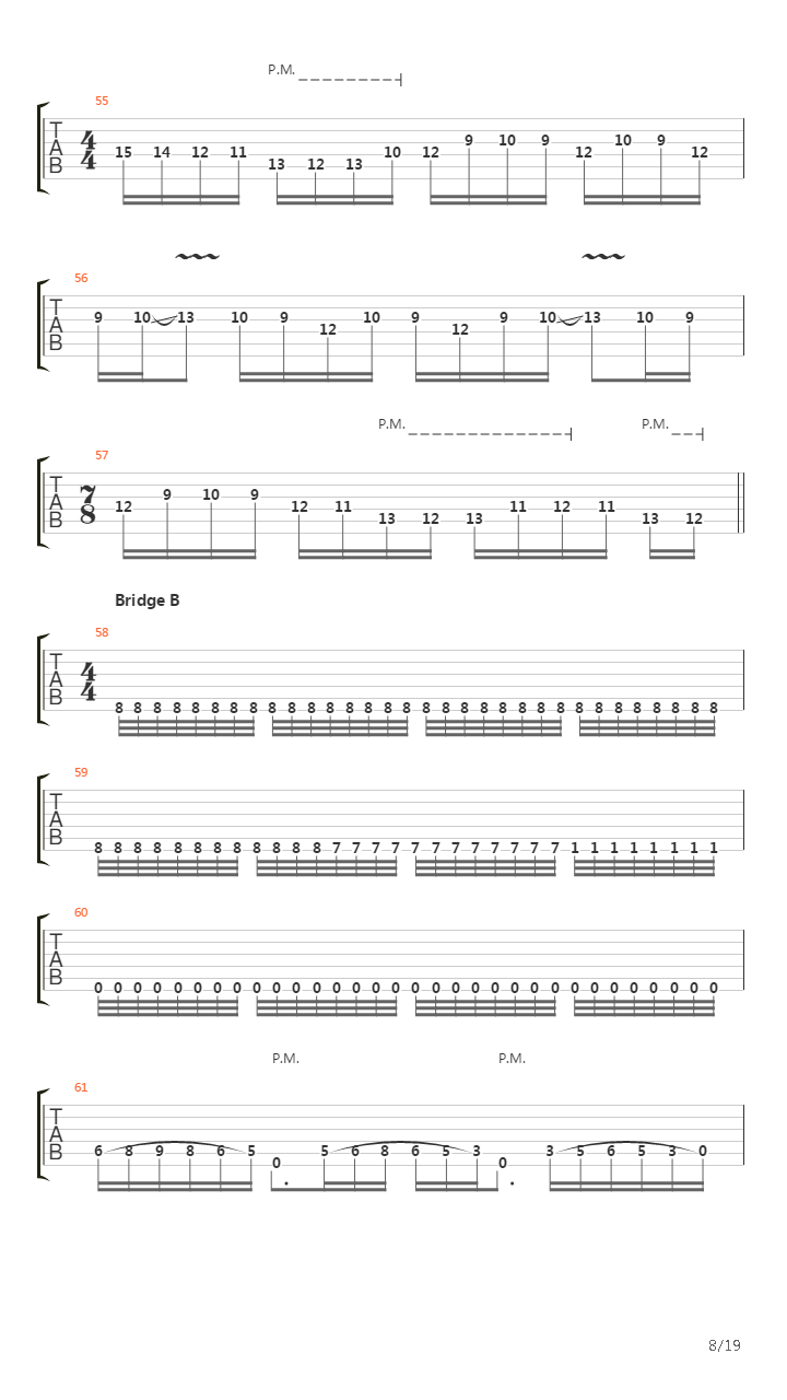 The Gods Who Light Up The Sky At The Gate Of Sethu吉他谱