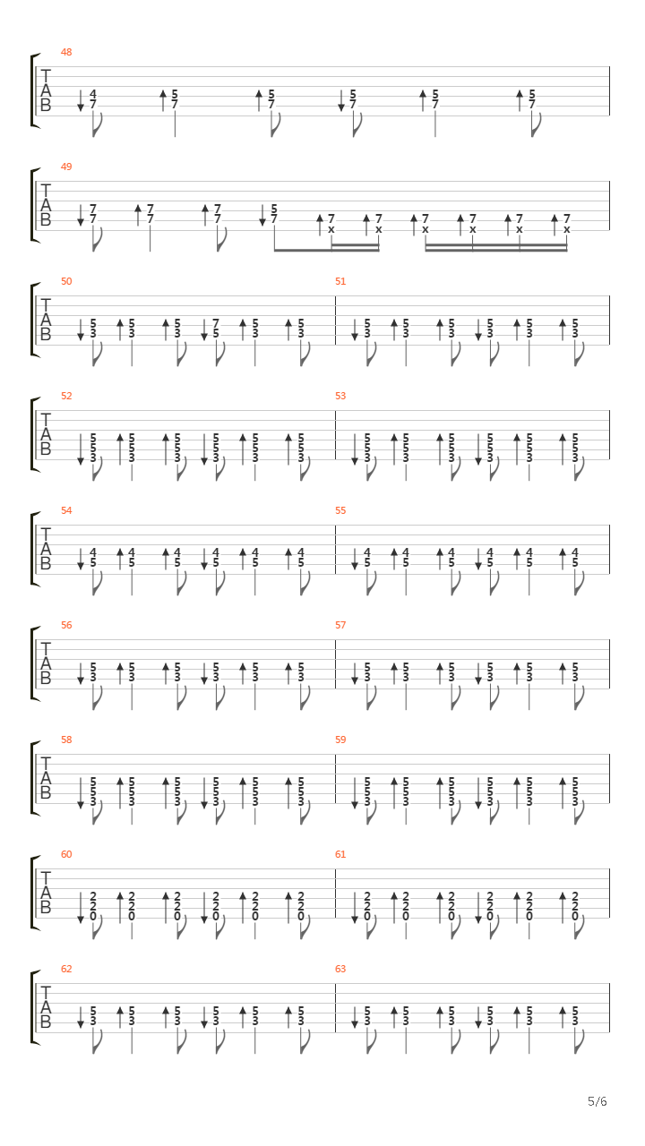 Dying Degree吉他谱