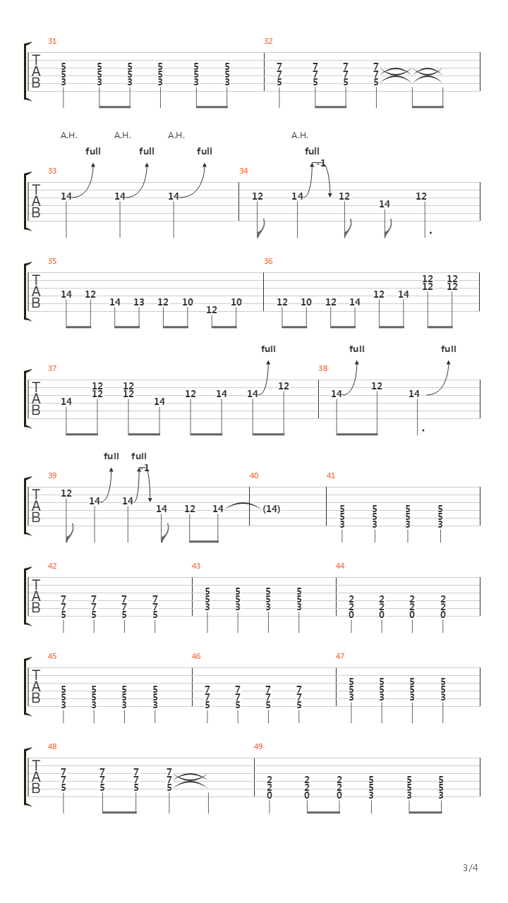 Louise吉他谱