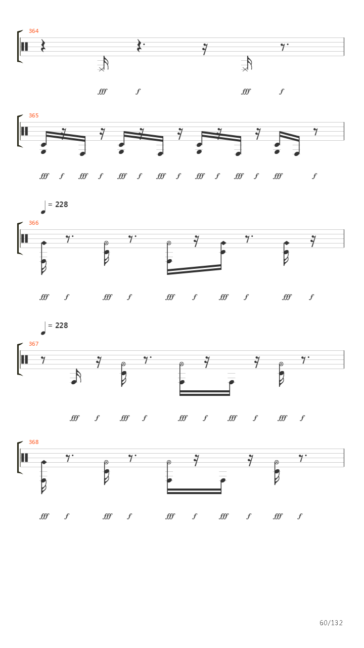 The Decline吉他谱