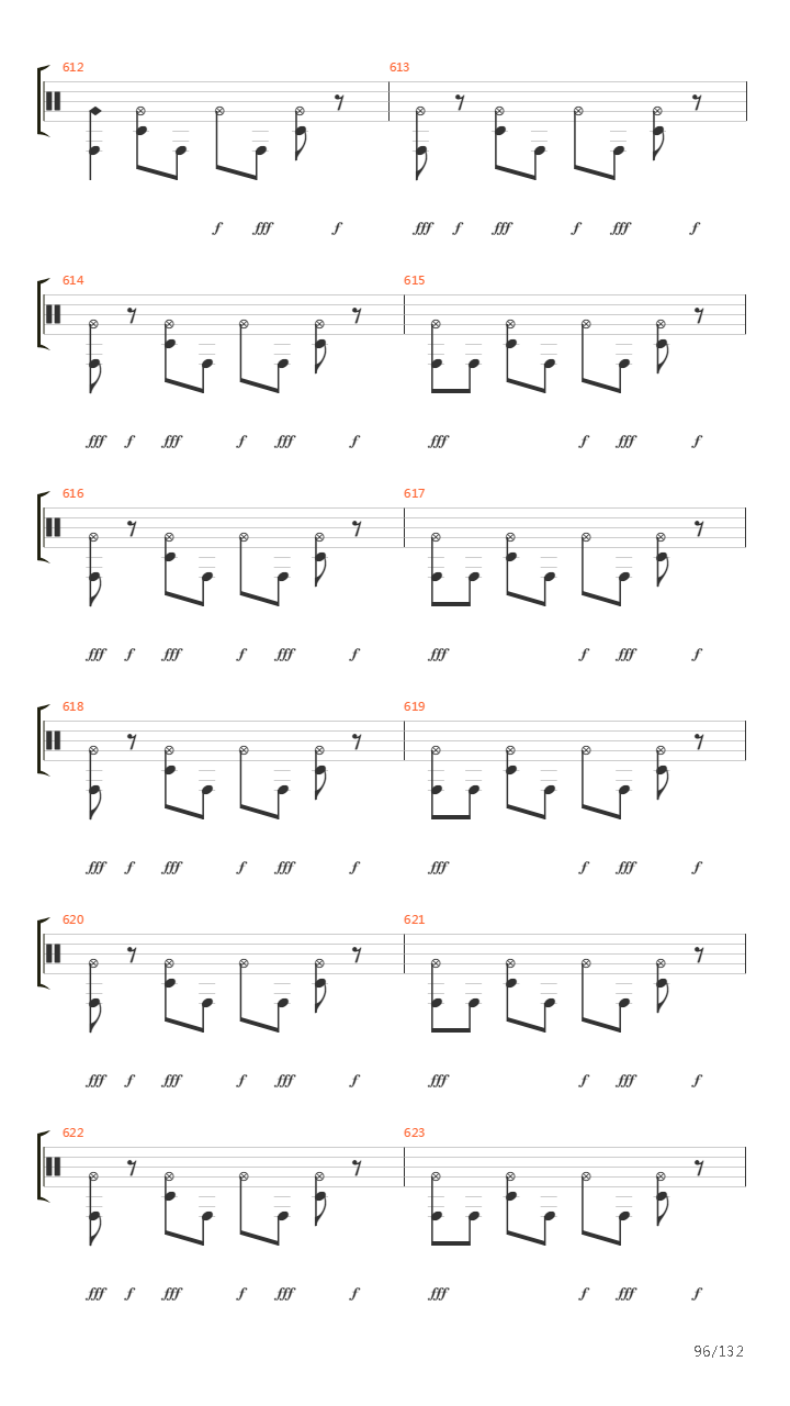 The Decline吉他谱