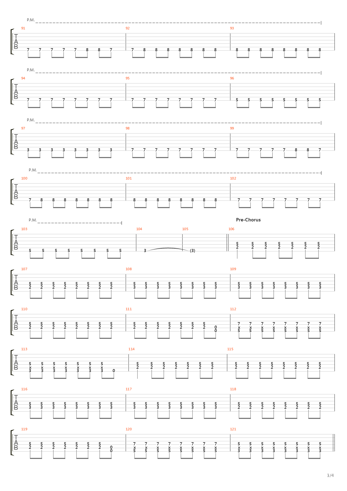 Stockholm Syndrome吉他谱