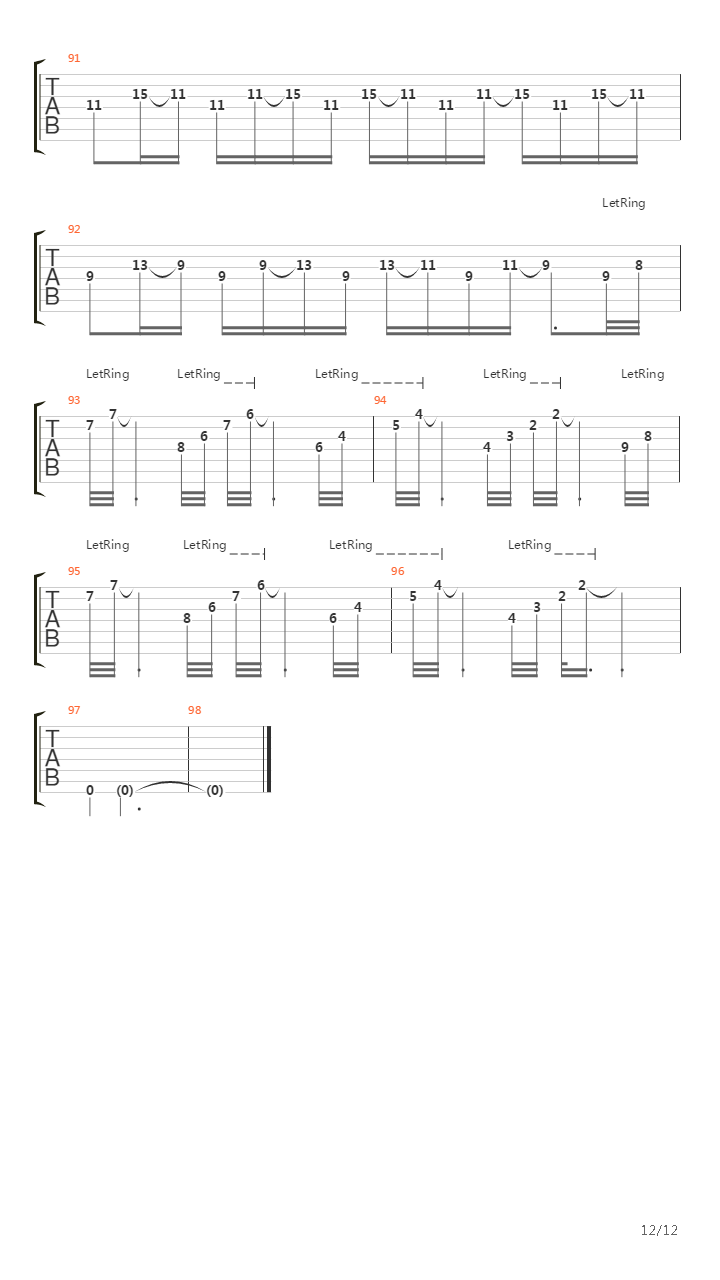 Ascending Soul吉他谱