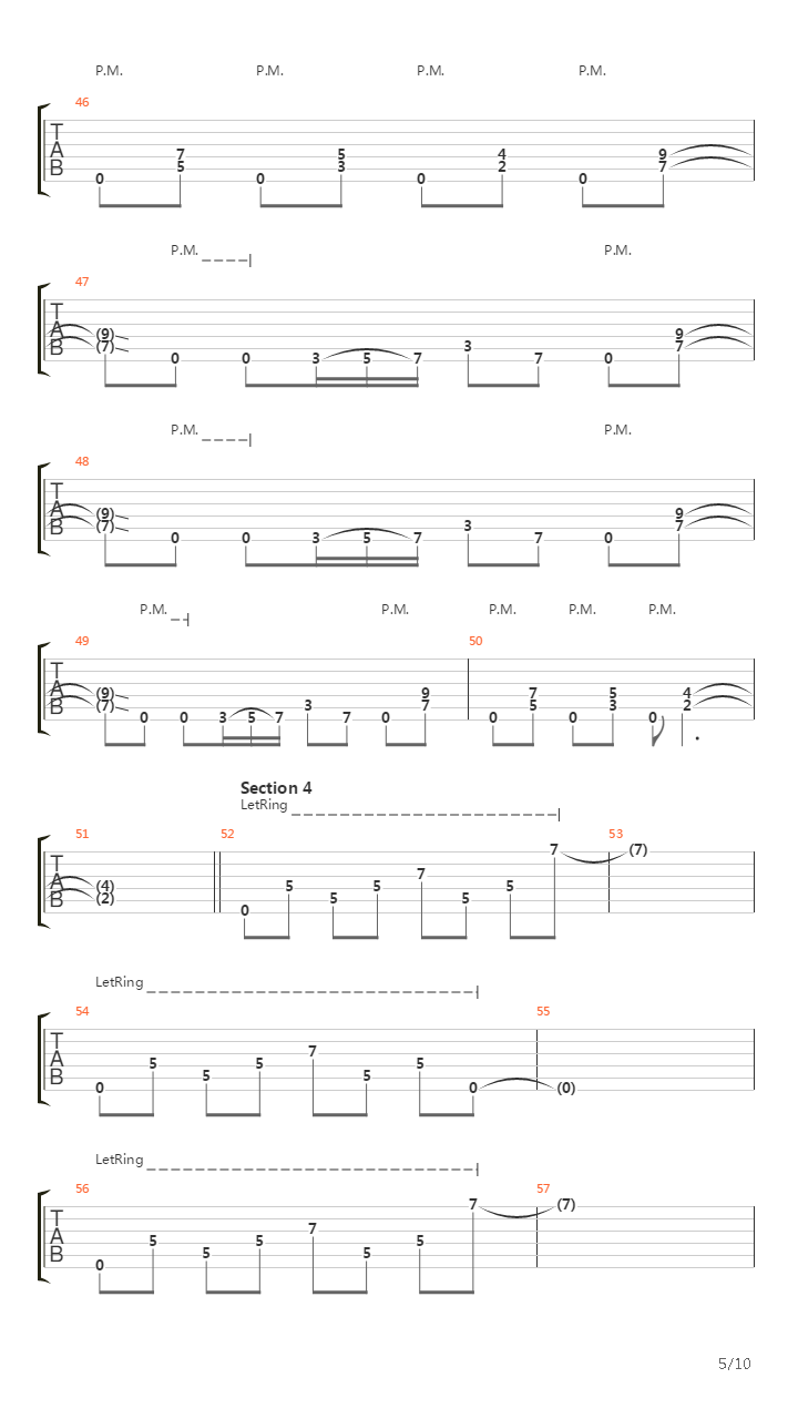 Launch Pad吉他谱