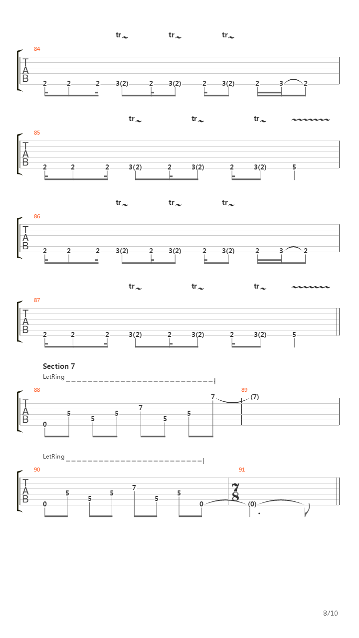 Launch Pad吉他谱