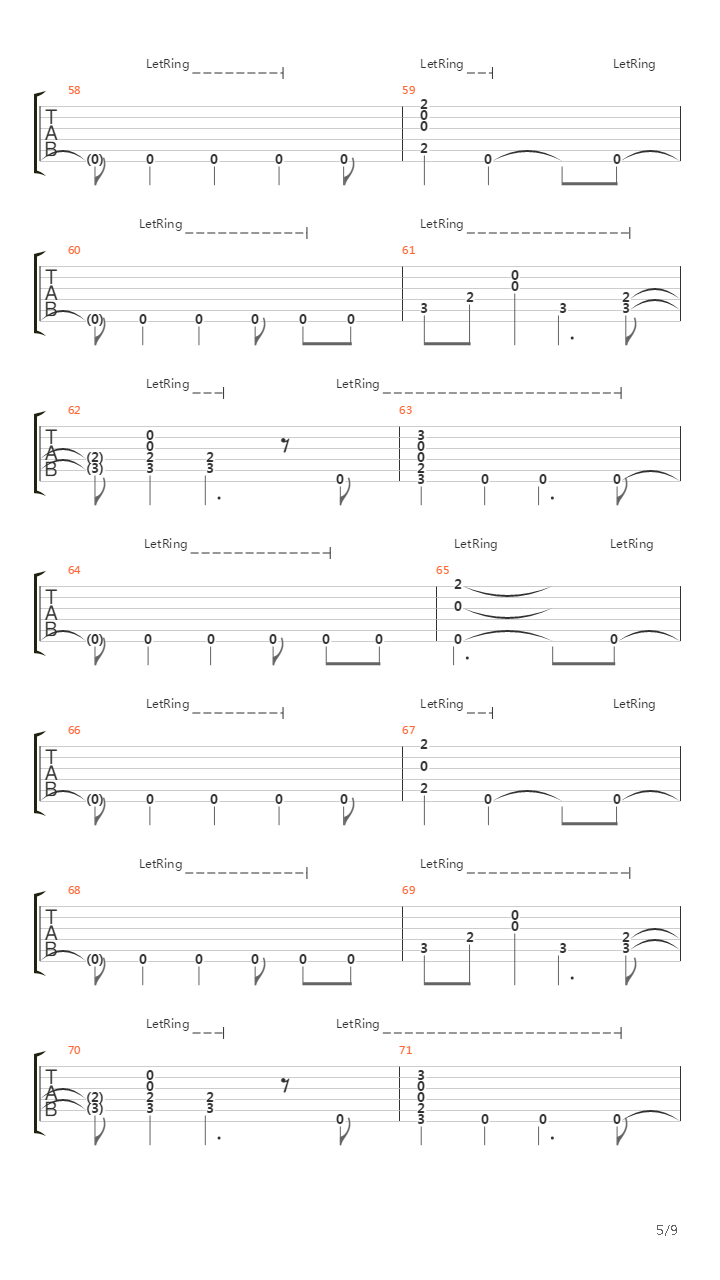 Pike 13 - Track 2吉他谱