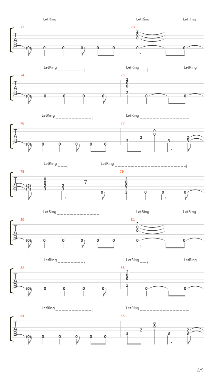 Pike 13 - Track 2吉他谱