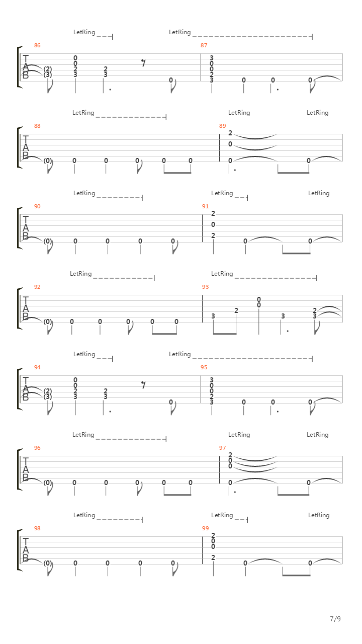 Pike 13 - Track 2吉他谱