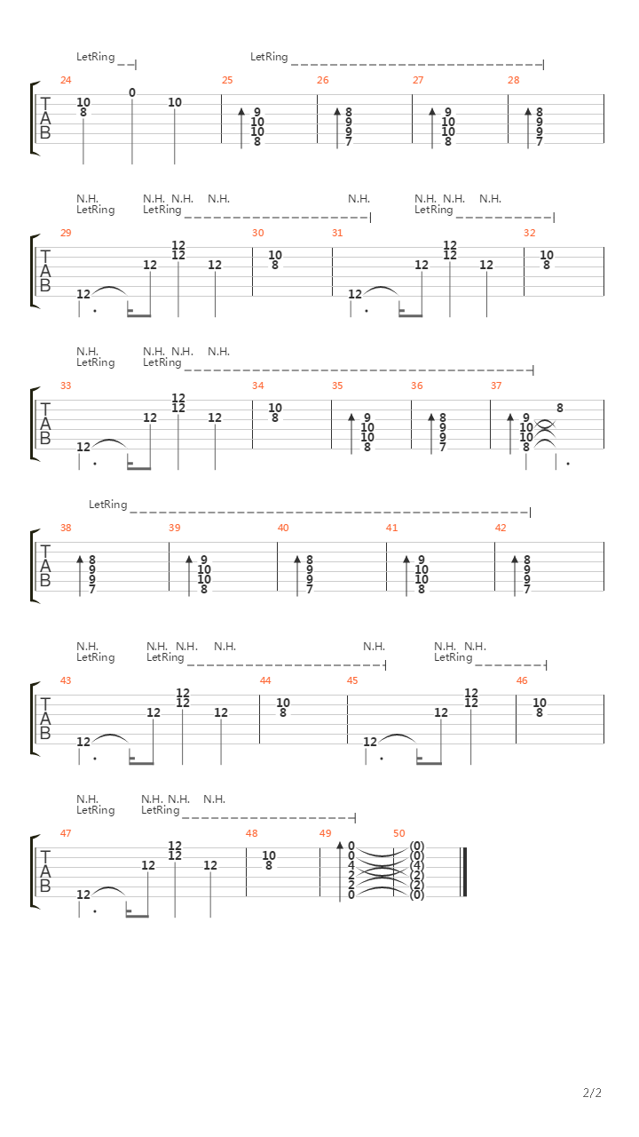 Pike 13 - Track 7吉他谱