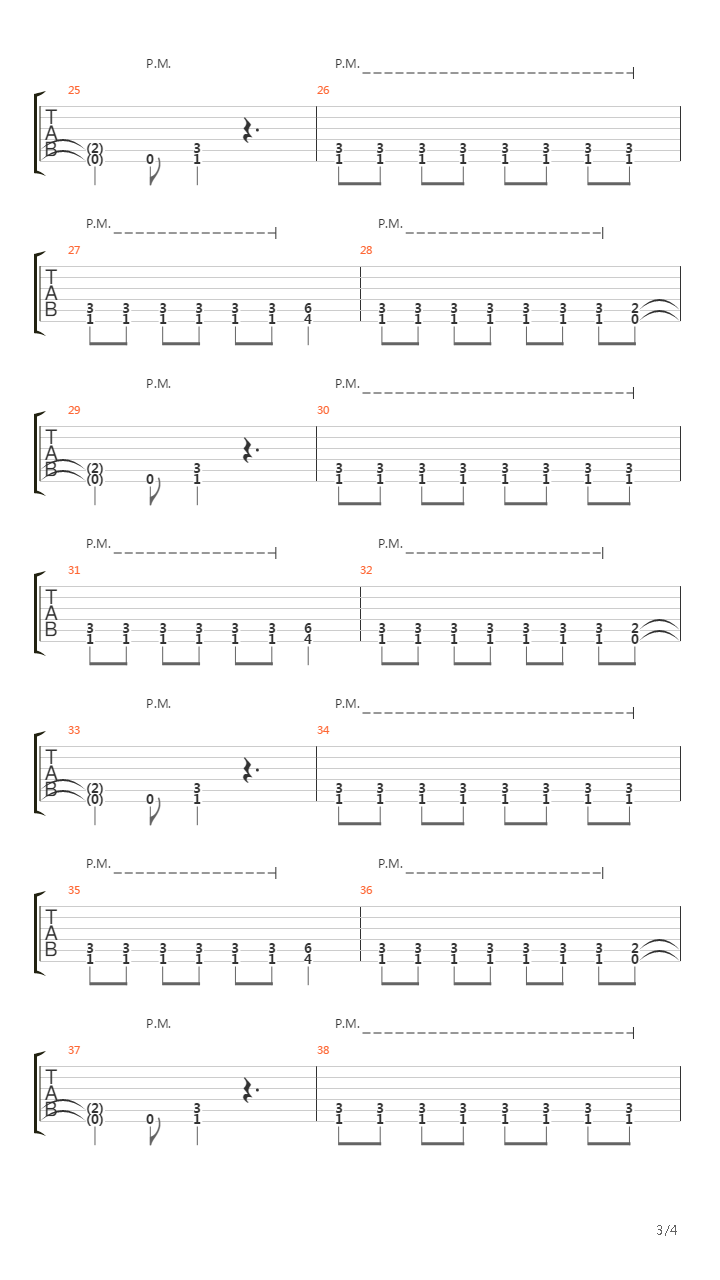 Thud吉他谱